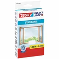 tesa Fliegengitter standard für Fenster, weiß 1m:1m