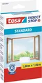 tesa Fliegengitter STANDARD für Fenster 1,00 m x 1,00 m weiß