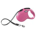 flexi Hundeleine Hundeleine NEW CLASSIC 5m Rosa Größe M, (Packung)