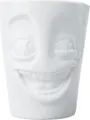 BHS FIFTYEIGHT Henkelbecher 350ml - Witzig weiß (T018501)