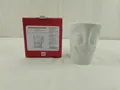 58 fiftyeight Products GeschirrTasse Henkelbecher witzig weiß 350ml Porzelan