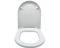Ramm Toilettensitz kompatibel mit Lavita Sinto , Soft Close, weiß