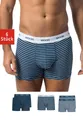 SNOCKS Boxershorts Enge Pants Herren Unterhose mit Streifen (6-St) aus Bio-Baumwolle, ohne kratzenden Zettel