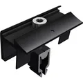 Slrack 96162-01 Endklemme mit Erdung, schwarz eloxiert 9616201 (Solaranlage Montagematerial) (96162-01)