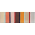 Teppichläufer Zaza Streifen bunt mehrfarbig, Designer Remember, 80x1 cm