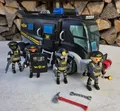 PLAYMOBIL City Action 9360 SEK Truck & Licht und Sound Polizei 4 Figuren