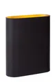 Wandleuchte Up Gold Wohnzimmer Schwarz Gold B:16 cm E14 Wandlampe 2-flammig