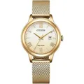 Citizen EW2623-70P Damenuhr Eco-Drive Elegance 31,5mm 10ATM - Gold
