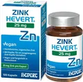 Zink Hevert 25 Mg, 100 St KAP