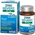 ZINK HEVERT 25 mg Kapseln 100 St. PZN 19885159