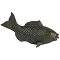 Ubbink Polyresin-Wasserspeier Fisch, ca. B35/H19/T14 cm, Anthrazit, Bronze