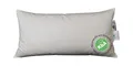 Vitaschlaf Gänsedaunenkopfkissen Vitaschlaf® Bio-Luxe-KBA DAUNE KISSEN Organic GÄNSE 30% DAUNE, Füllung: weiße arktische neue Gänsefedern- und Daunen, 70% Federn, 30% Daunen, Bezug: 100% BIO-BAUMWOLLE, Rückenschläfer, Seitenschläfer, Bauchschläfer, Zertifiziert: OEKO-TEX® 100, SteP, Nomite-Siegel