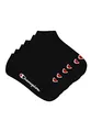Champion Unisex Core 3PP Sneaker Freizeitsocken, Nero, 35-38