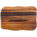 holz4home Steakbrett, Wildeiche, Holz, Eiche, Rechteckig, 33x50 cm, Küchenzubehör, Schneidebretter