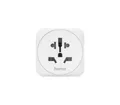 Hama Reiseadapter Typ E und F, 3 polig, universal, Welt nach Europa, Weiß Reiseadapter Typ EF (Konturenstecker)