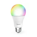 Hama LED Lampe E27 9W RGBW WLAN Matter für Sprachsteuerung