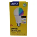 Hama smarte Glühbirne E27 (9W, smarte Lampe RGB und weiß, Globeform, dimmbare WL