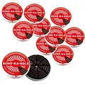SCHO-KA-KOLA Original - Zartbitter 10er Pack (10x 100 g) - Schokakola die Koffein Schokolade - Tafel in der Dose - Kaffee Knabberartikel