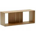 Kave Home Regal Litto Holz Braun Eiche