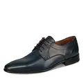 LLOYD Herrenschuhe - Elegante Halbschuhe - Schnürschuhe Manon 19-168-18 Blau, EU 44,5