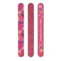 Legami - 3er Set Nagelfeilen, Nägel vor Männern, Flowers-Motiv, 3 Feilen geeignet zum Kürzen, Feilen und Formen aller Nageltypen, für eine präzise Maniküre, 2x18 cm