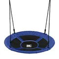 KETTLER Nestschaukel Outdoor BLAU | 100cm Durchmesser | 50kg belastbar | Höhenverstellbar | Tellerschaukel | Kinder ab 3 Jahren