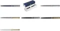 WATERMAN Kugelschreiber IMPRESSION schwarzer Lack GT M Blau Geschenkbox (2225501)