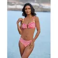 Balconette-Bikini FEEL GOOD, Damen, Gr. 44, Cup D, rosa (rosé, terra, bedruckt), Elasthan, Polyamid, Bikini-Sets