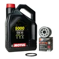 Ölfilter Dichtung Motul 5000 10w40 für Honda Yamaha Aprilia Ölwechsel Kawasaki