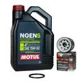 Ölfilter Dichtung Motul NGEN5 15W50 für Honda Yamaha Aprilia Ölwechsel Kawasaki