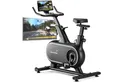 Skandika Heimtrainer Fahrrad Cykling P12-H, 32 Stufen, Magnetbremssystem, 12kg Schwungmasse, Tablet-Halterung, App Steuerung mit Kinomap, von 190 cm bis zu 120 kg.