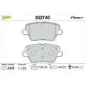 Bremsbelagsatz Scheibenbremse VALEO 302740 für Kia Hyundai Pro Cee'd I30 Ceed