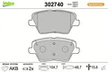 Bremsbelagsatz Scheibenbremse ESSENTIAL VALEO 302740 für HYUNDAI i30 PDE PD PDEN
