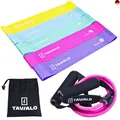 TAVIALO Widerstandsbänder 5er Set, Fitnessbänder + Expander Trainingsband für Kr
