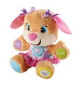 Fisher-Price FPP53 Lernspaß Hundefreundin, interaktives Kuscheltier, Baby-Lernsp