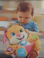 Fisher-Price FPP53 Lernspaß Hundefreundin Plüschtier Lernspielzeug ab 6 Monaten