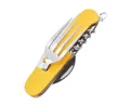 König Design Besteck-Set 6 in 1 Camping Besteck Set Klappbar, 1 Personen, Reisebesteck Outdoor Bundeswehr Feldbesteck