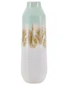 Blumenvase aus Steinzeug 35 cm bunt hoch Dekoration Glamourös Modern Byblos