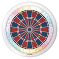 Granboard 132 Turnier 2-Loch Smart Dartboard iOS und Android App - Weiß/Schwarz