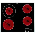 Whirlpool AKT 8210 LX, Schwarz, Integriert, Keramik, Keramik, 4 Zone(n), 4 Zone(n) - Schwarz