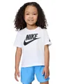 Nike Kinder Futura Evergreen T-Shirt, White, 3/4 Jahre