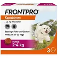 FRONTPRO Kautabletten Hund 2-4 kg
