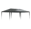 vidaXL Pavillon, Profi-Partyzelt 4×6 m Anthrazit 90 g/m²
