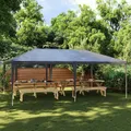 Partytent Professional 90 g m² 4x6 m Anthrazit