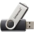 Intenso USB-Stick Basic Line mit 8 GB, USB 2.0, silber-schwarz