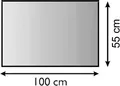 Metallbodenplatte Funkenschutzplatte 3 verschiedene Designs 100cm x 55cm