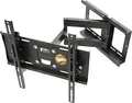 Ricoo LED TV Wandhalterung Schwenkbar LCD Neigbar Slim Flach Wandabstand 98mm