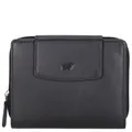 Braun Büffel Hochkantbörse Damen Nappa RFID RV M 8CS schwarz 006-24-408-010