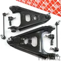 2x FEBI Querlenker + Koppelstangen + Spurstangenkopfe Satz für SMART ForTwo 451