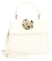 Ted Baker Umhängetasche Roselah Rose Detail Square Mini Top Handle Bag Ivory weiß